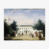 House on the Rijswijk, Batavia (Jalan Veteran) by Ernest Alfred Hardouin - thumbnail_0_nf_66fc53838213847b6f35797b